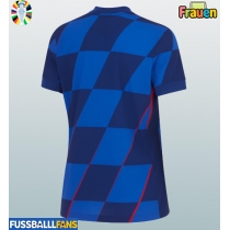 Kroatien Auswärtstrikot Frauen EM 2024 Kurzarm